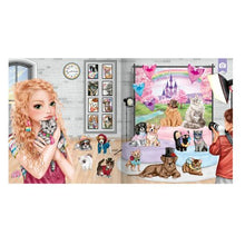 Load image into Gallery viewer, Top Model Stickerworld Kitty &amp; Doggy 2 blondes