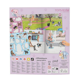 Top Model Stickerworld Kitty & Doggy 2 blondes