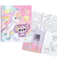 Load image into Gallery viewer, Top Model Ylvi Colouring Book Unicorn World