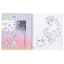 Load image into Gallery viewer, Top Model Ylvi Colouring Book Unicorn World