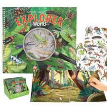 Load image into Gallery viewer, Create Your Explorer World (with Relief Stickers)