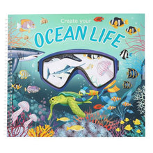 Load image into Gallery viewer, Create Your Ocean Life (glitter &amp; paper stickers)