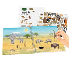 Load image into Gallery viewer, Create Your Wildlife Stickerworld Sticker Book