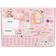 Load image into Gallery viewer, Top Model Letter Set with Stamps - Juicy