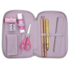 Load image into Gallery viewer, Top Model Triple Filled Pencil Case Cow Girl (girl w guitar)