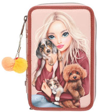 Load image into Gallery viewer, Top Model Triple Filled Pencil Case Furever