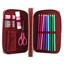 Load image into Gallery viewer, Top Model Double Pencil Case Furever Friends (dog &amp; cat)