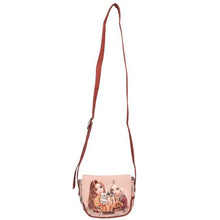 Load image into Gallery viewer, Top Model Small Shoulder Bag (2 x girls w cat &amp; dogs)