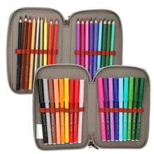 Load image into Gallery viewer, Dino World Triple Filled Pencil Case - T-Rex and Jeep