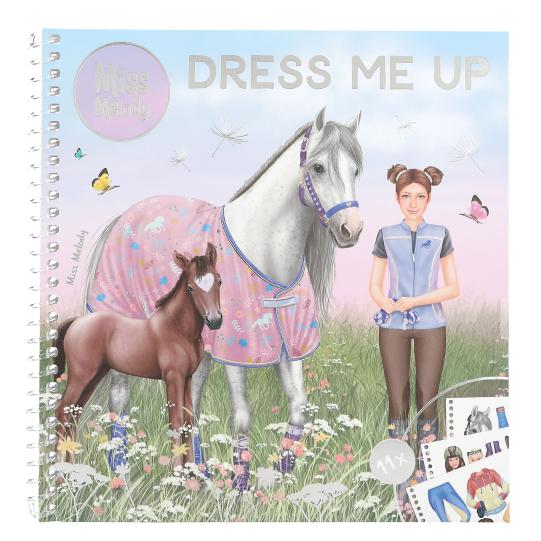 Miss Melody Dress Me Up With 11 Sticker Sheets