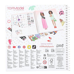 Top Model Dress Me Up Sticker Book (11 Sticker Sheets)