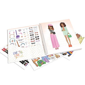 Top Model Dress Me Up Sticker Book (11 Sticker Sheets)