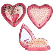 Load image into Gallery viewer, Top Model Folding Hairbrush Heart Shape