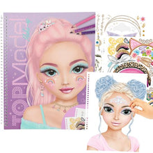 Load image into Gallery viewer, Top Model - Make Up Colouring Book