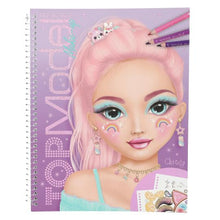 Load image into Gallery viewer, Top Model - Make Up Colouring Book