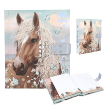 Load image into Gallery viewer, Miss Melody Diary with Code &amp; Sound (brown horse face)