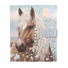 Load image into Gallery viewer, Miss Melody Diary with Code &amp; Sound (brown horse face)
