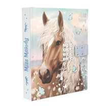 Load image into Gallery viewer, Miss Melody Diary with Code &amp; Sound (brown horse face)