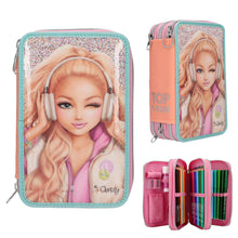 Load image into Gallery viewer, Top Model Triple Filled Pencil Case - Music