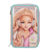Load image into Gallery viewer, Top Model Triple Filled Pencil Case - Music