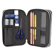 Load image into Gallery viewer, Action World Double Filled Pencil Case - Football (soccer)