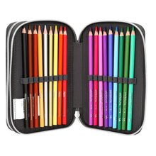 Load image into Gallery viewer, Action World Double Filled Pencil Case - Football (soccer)