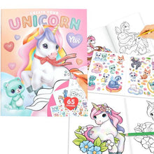 Load image into Gallery viewer, Ylvi Create Your Unicorn Colouring Book (copy colour)