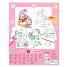 Load image into Gallery viewer, Ylvi Create Your Unicorn Colouring Book (copy colour)