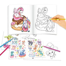 Load image into Gallery viewer, Ylvi Create Your Unicorn Colouring Book (copy colour)
