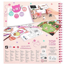 Load image into Gallery viewer, Top Model Create Your Kitty Colouring Book w Stickers