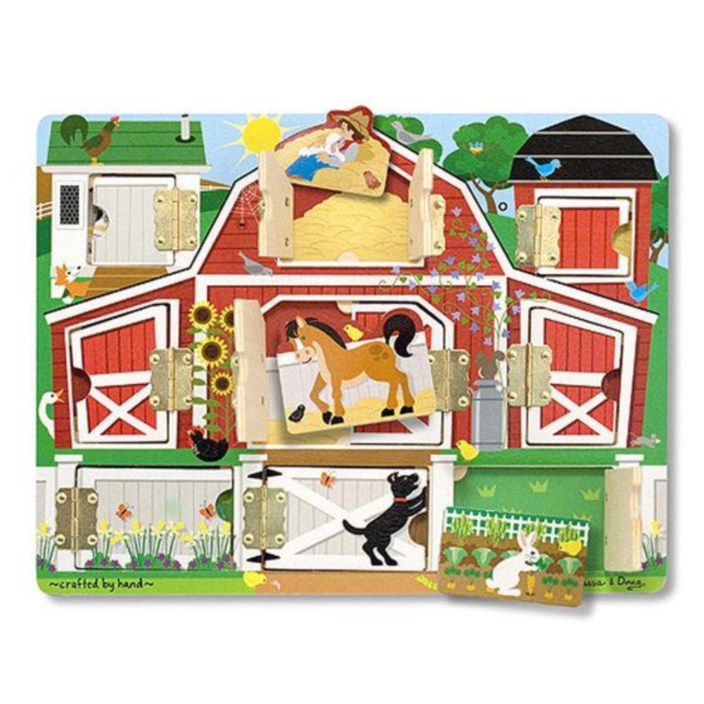 Magnetic Hide & Seek Farm Board