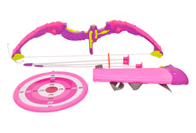 Load image into Gallery viewer, Pink Archery Set With Target