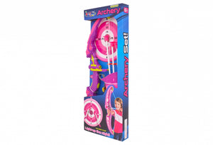 Pink Archery Set With Target