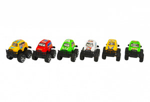 Pull Back Cars 6pc (Boxed)