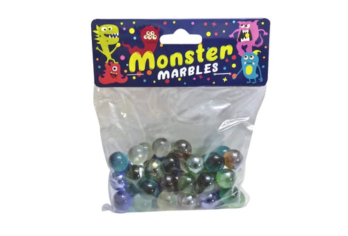 Crystal Marbles 16mm 50pc (Monster Marbles)                ^