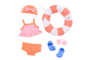 OG Deluxe Bathing Suit Outfit with Floaty - Floaty Fun