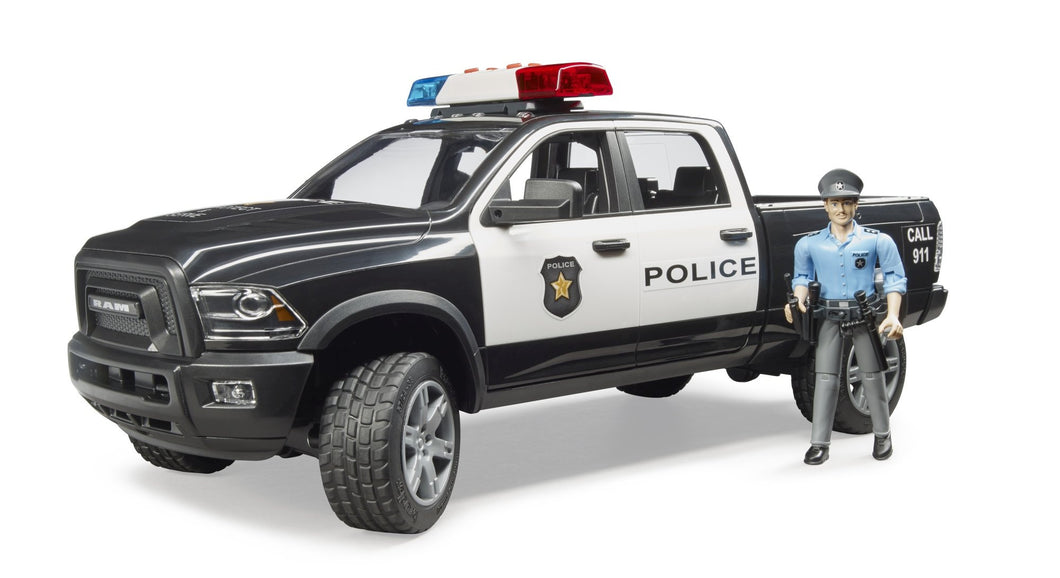 RAM 2500 Police Truck with Policeman Bruder