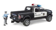 Load image into Gallery viewer, RAM 2500 Police Truck with Policeman Bruder