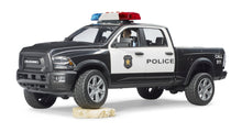 Load image into Gallery viewer, RAM 2500 Police Truck with Policeman Bruder