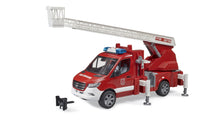 Load image into Gallery viewer, MB Sprinter Fire Engine with Ladder Bruder