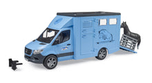 Load image into Gallery viewer, Mercedes Benz Sprinter Animal Transport Bruder