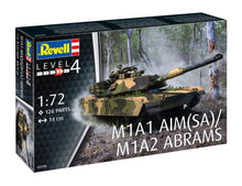 Load image into Gallery viewer, M1A1 AIM (SA) / M1A2 Abrams (Tank) (scale 1 : 72)