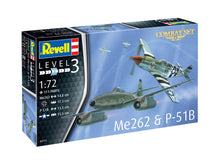 Load image into Gallery viewer, Combat Set Me262 &amp; P-51B (scale 1 : 72)