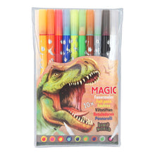 Load image into Gallery viewer, Dino World Magic Markers 10pc