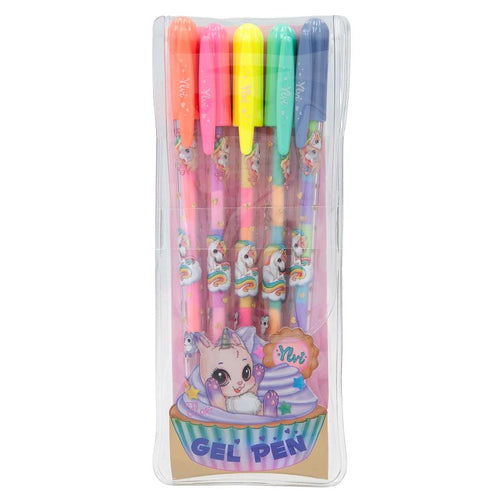 Ylvi Gel Pen Rainbow Colours 5pc