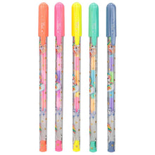 Load image into Gallery viewer, Ylvi Gel Pen Rainbow Colours 5pc