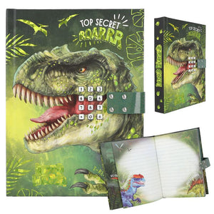 Dino World Diary with Code & Sound (Top Secret Roarrr)