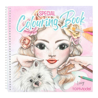 Top Model Spec Colouring Book - Pens Or Watercolours