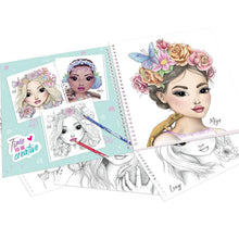Load image into Gallery viewer, Top Model Spec Colouring Book - Pens Or Watercolours