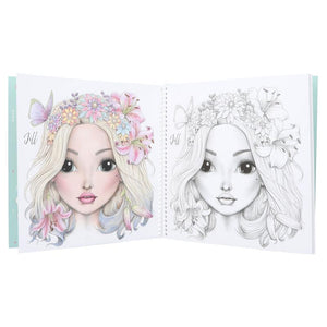 Top Model Spec Colouring Book - Pens Or Watercolours